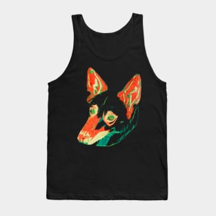 Husky German Shepherd Mix Tank Top